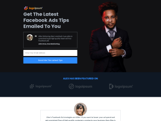 Physical Product Sales Page template preview