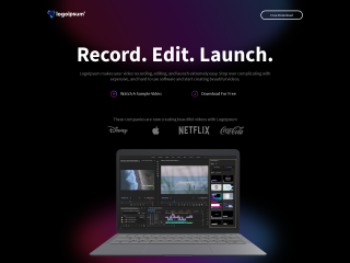Plumbing Landing Page template preview