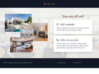 Free Online Training Event template preview